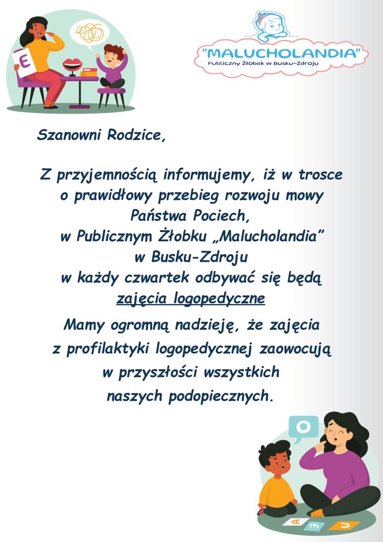 Zajęcia logopedyczne